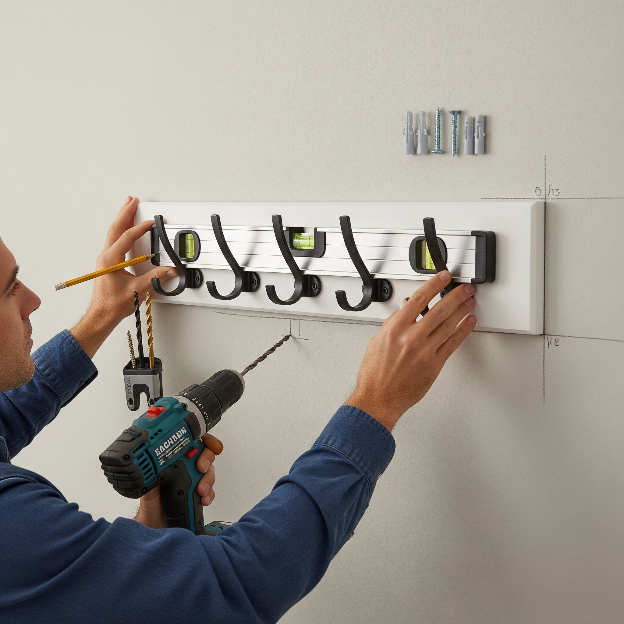 Comment Bien Installer Un Porte-Manteau Mural ?
