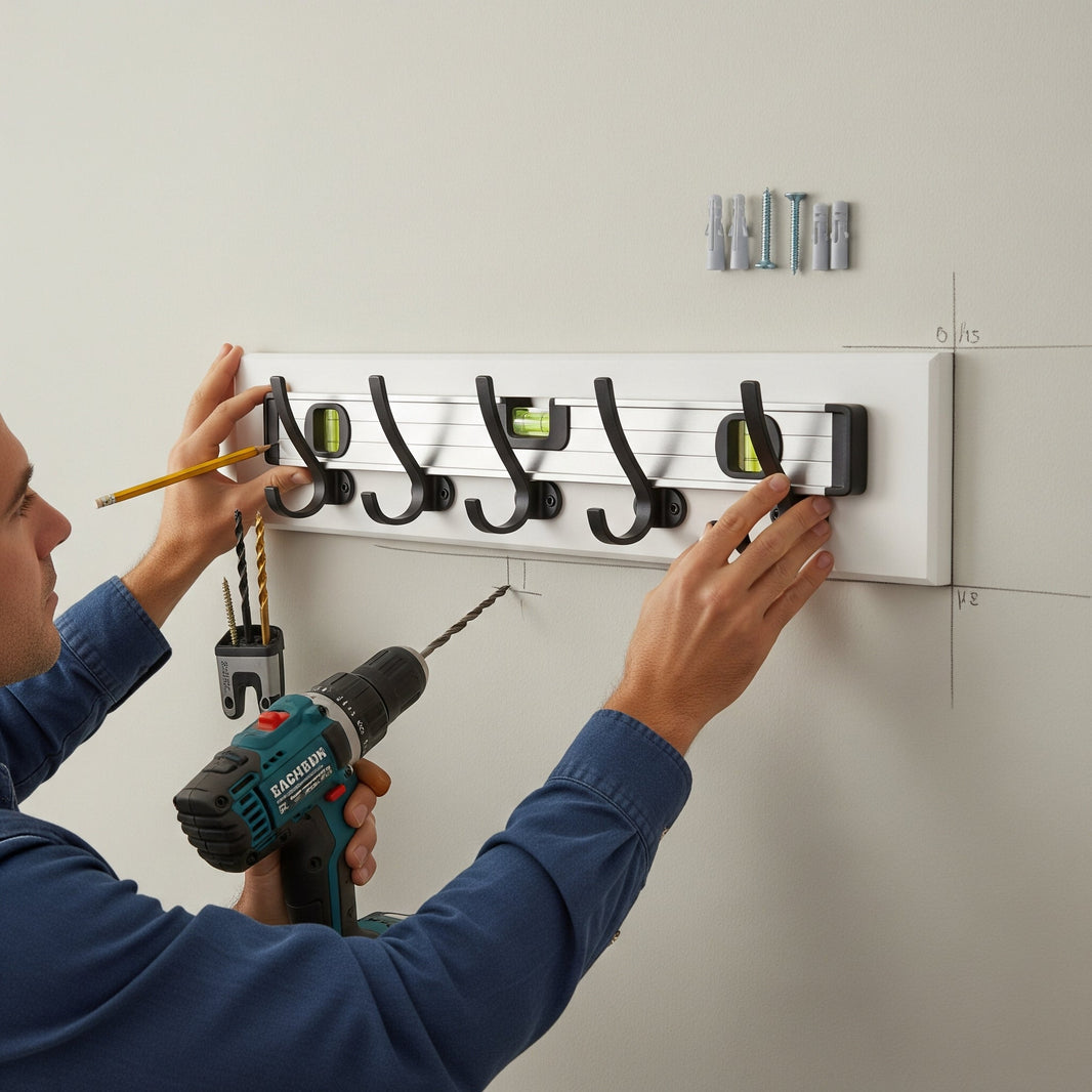 Comment Bien Installer Un Porte-Manteau Mural ?