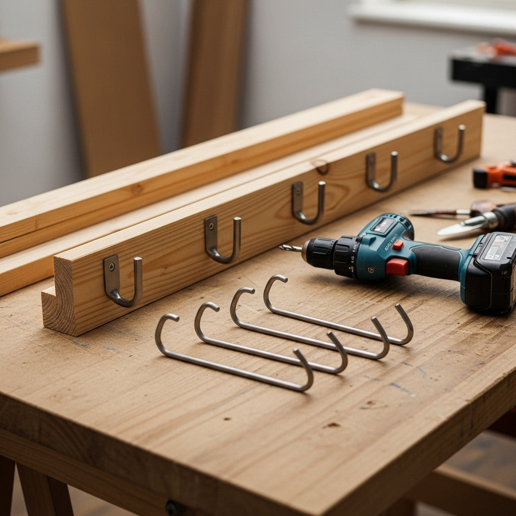 DIY : Fabriquer Son Propre Porte-Manteau Mural Original