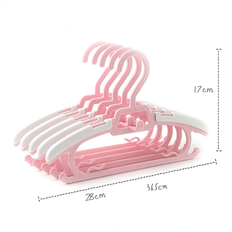 Cintre enfant rose