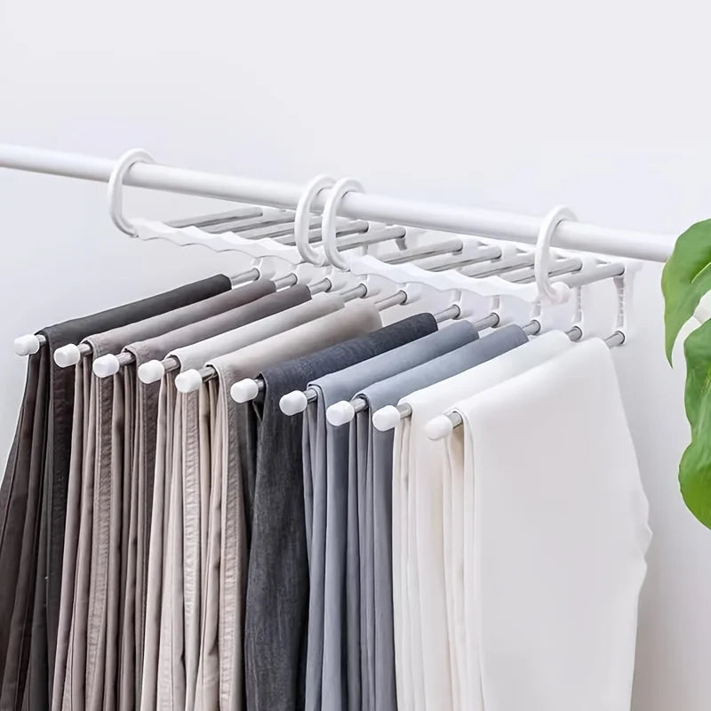 Cintre à pantalon fond blanc