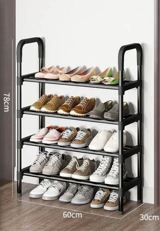 Meuble porte manteau chaussure 4 étagères