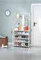 Meuble porte manteau chaussure Large Blanc