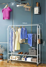 Meuble porte manteau chaussure Luxe Blanc Géant - Vignette | Maison Porte Manteau®