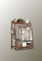 Meuble porte manteau chaussure en bois Triangle