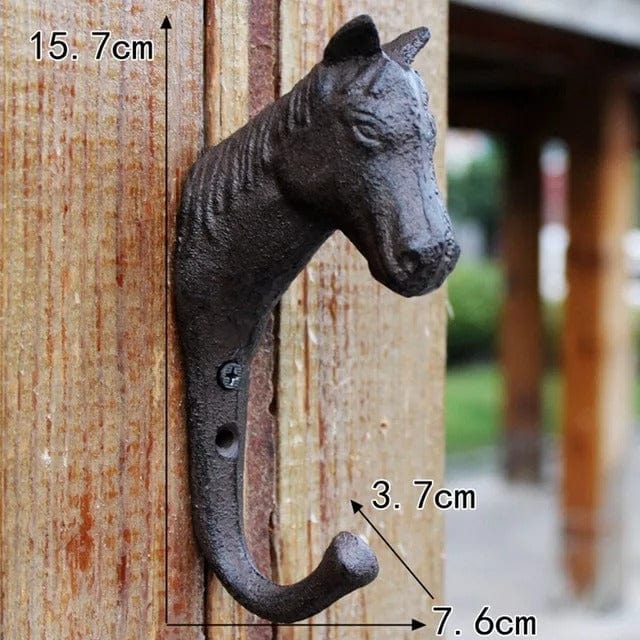 Patère porte manteau Provençal Cheval