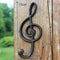 Patère porte manteau Provençal Clé de sol