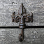 Patère porte manteau Provençal Fer de lance 2 - Vignette | Maison Porte Manteau®