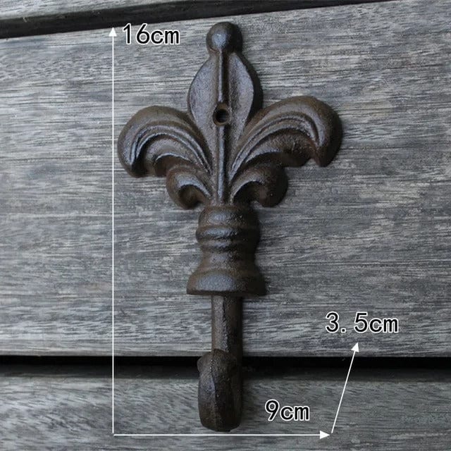 Patère porte manteau Provençal Fer de lance 3