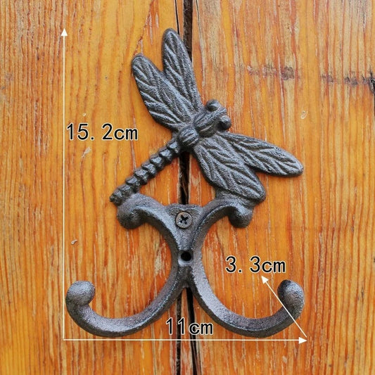 Patère porte manteau Provençal Libellule
