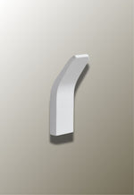 Patère porte manteau design relevé Blanc - Vignette | Maison Porte Manteau®