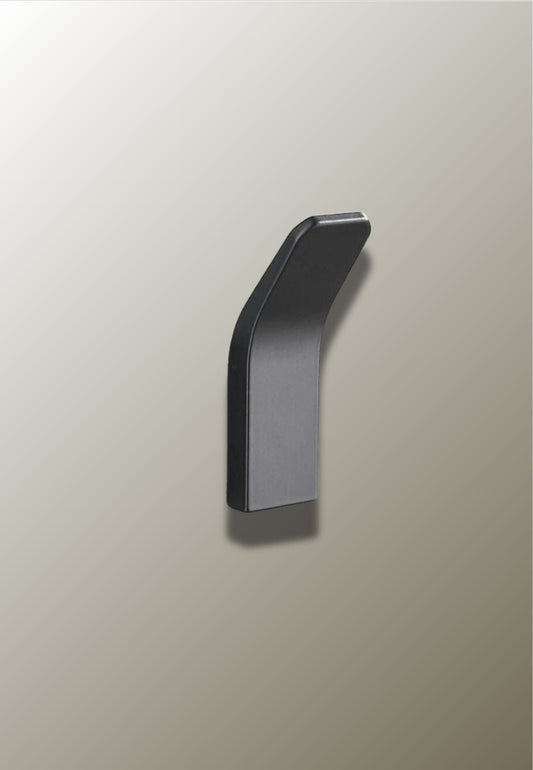 Patère porte manteau design relevé Noir