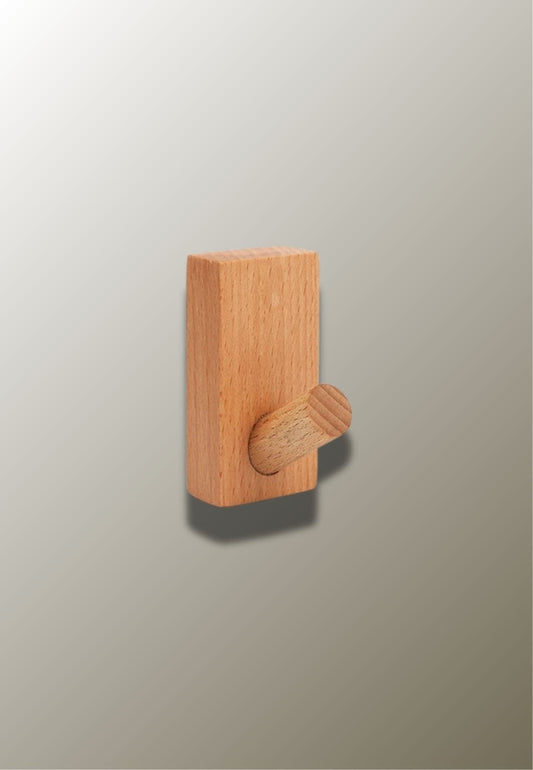 Patère porte manteau en bois Grand Crochet