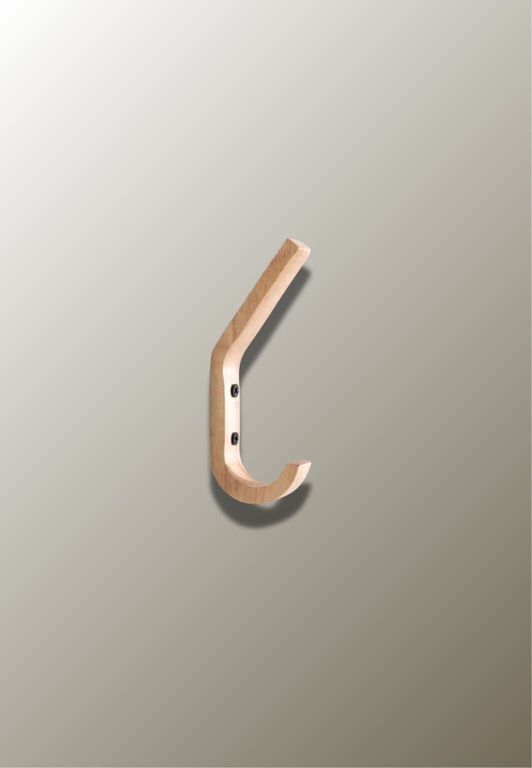 Patère porte manteau en bois J