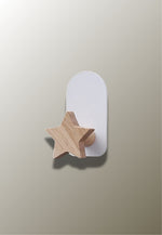 Patère porte manteau pour enfant Etoile en bois - Vignette | Maison Porte Manteau®