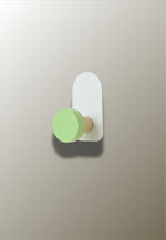 Patère porte manteau pour enfant Point vert - Vignette | Maison Porte Manteau®