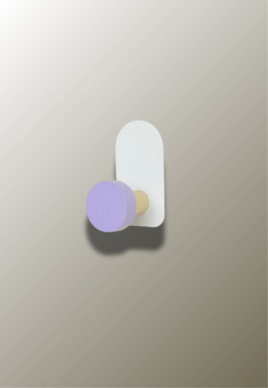 Patère porte manteau pour enfant Point violet