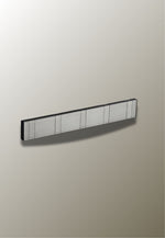 Porte manteau mural design Gris métallique 5 crochets - Vignette | Maison Porte Manteau®