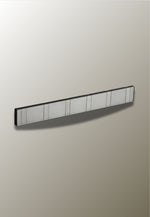 Porte manteau mural design Gris métallique 6 crochets - Vignette | Maison Porte Manteau®
