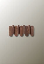 Porte manteau mural design en bois 4 Crochets Ronds - Vignette | Maison Porte Manteau®