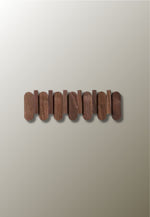Porte manteau mural design en bois 6 Crochets Ronds - Vignette | Maison Porte Manteau®