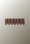 Porte manteau mural design en bois 6 Crochets Ronds