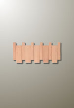 Porte manteau mural design en bois clair 4 patères - Vignette | Maison Porte Manteau®