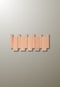 Porte manteau mural design en bois clair 4 patères