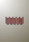 Porte manteau mural design en bois foncé 4 patères