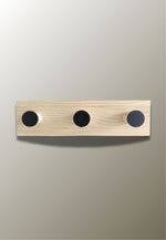 Porte manteau mural enfant triple Point Noir - Vignette | Maison Porte Manteau®