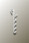 Porte manteau porte Vertical Blanc